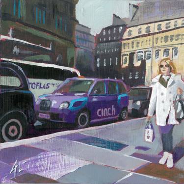 Original Cities Paintings by Alan Loach