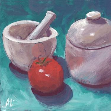 Original Still Life Paintings by Alan Loach