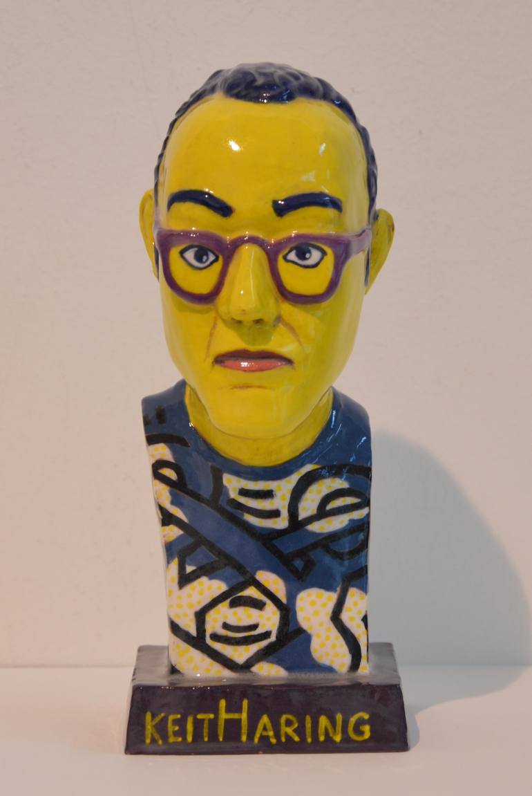 Original Pop Culture/Celebrity Sculpture by Emilio Minotti