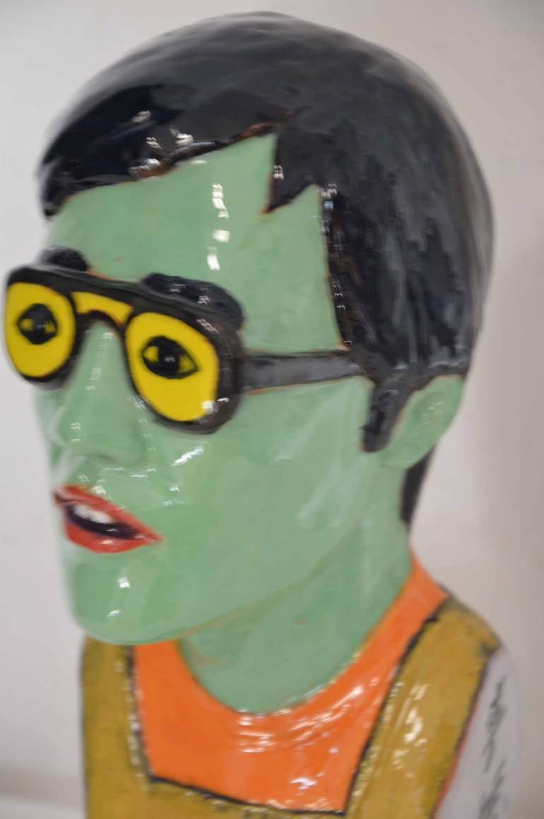 Original Figurative Pop Culture/Celebrity Sculpture by Emilio Minotti