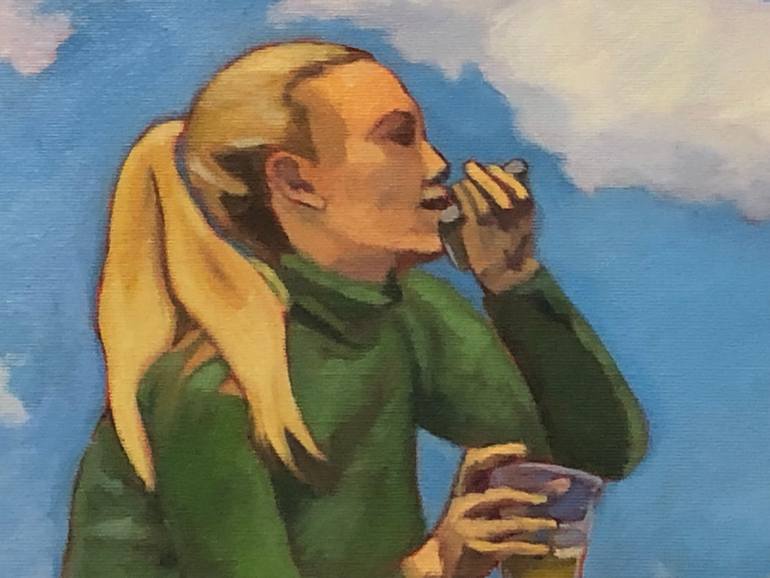 Original Figurative People Painting by Emilio Minotti