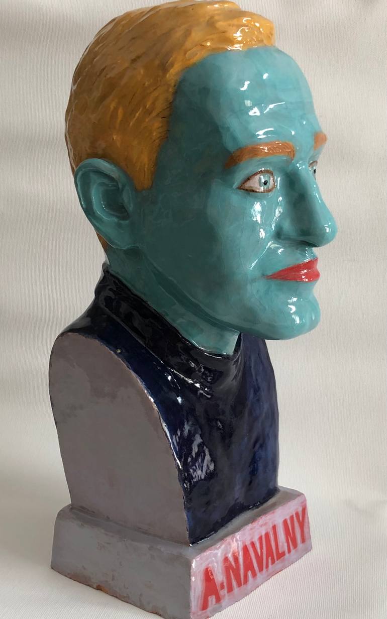 Original Figurative Politics Sculpture by Emilio Minotti