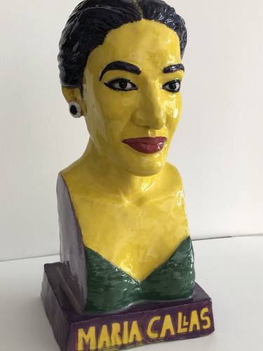 Original Figurative Music Sculpture by Emilio Minotti