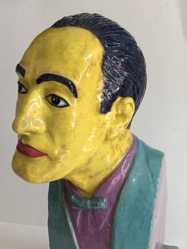 Original Figurative Pop Culture/Celebrity Sculpture by Emilio Minotti