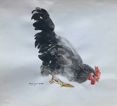 Print of Animal Paintings by Mohammad Bazargan