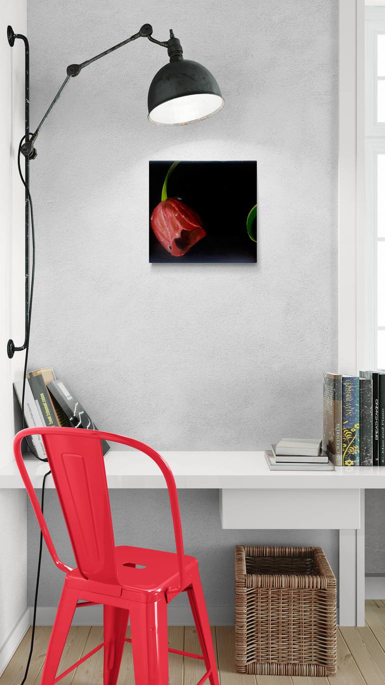 Original Classicism Botanic Painting by Vera Sp