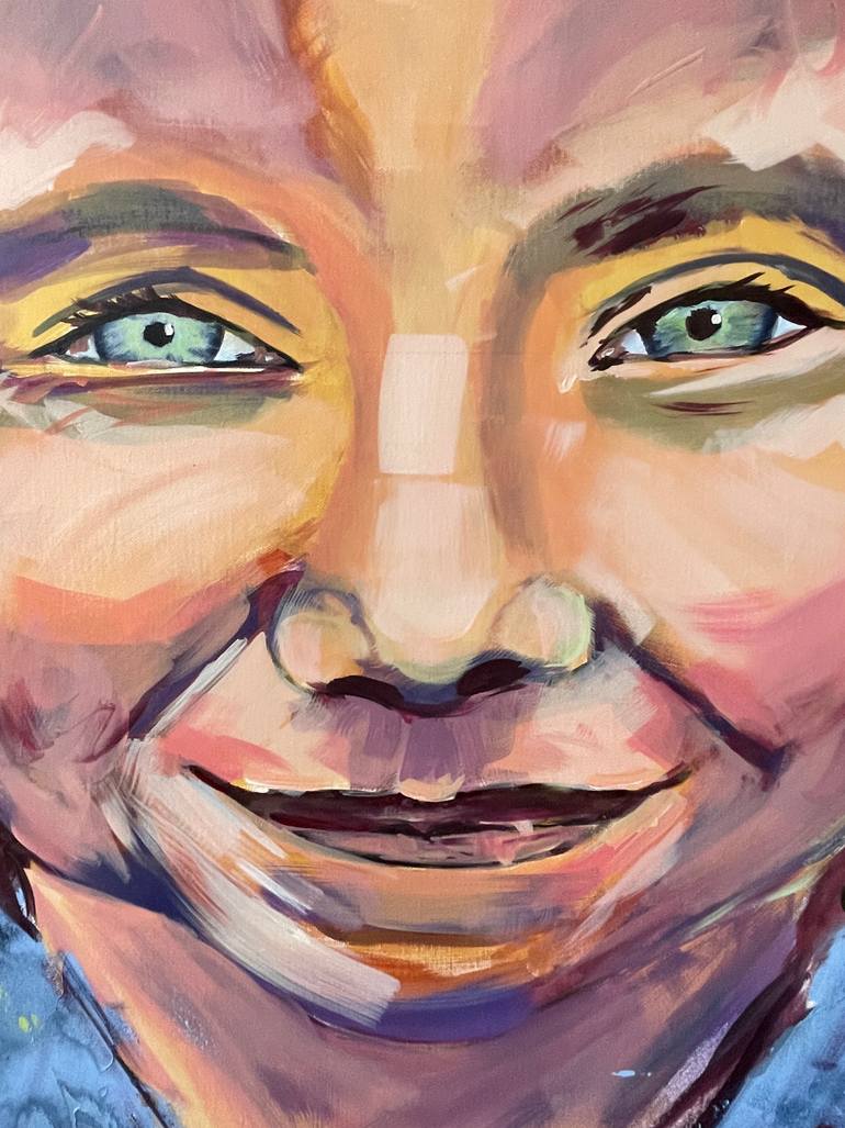 Original Contemporary Children Painting by Silvia Lehmann
