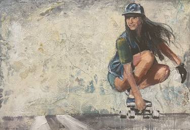 Original Contemporary Sports Paintings by Silvia Lehmann