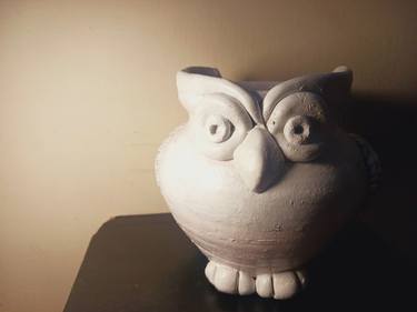 Owl vase thumb