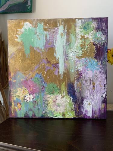 Original Artificial Intelligence Abstract Paintings by Munissa Guliyeva