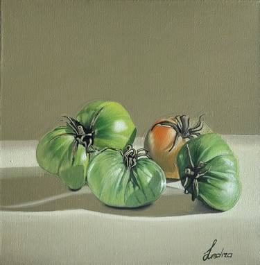 Original Realism Still Life Painting by Indira Rastrubina