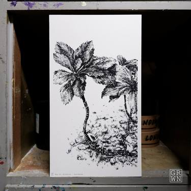 Original Realism Botanic Printmaking by Gil Potter