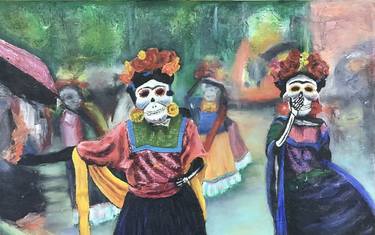 Las Katrinas…Day of the dead , Mexico thumb