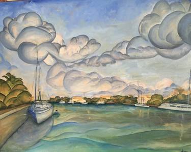 Original Realism Boat Paintings by Jim McGorty
