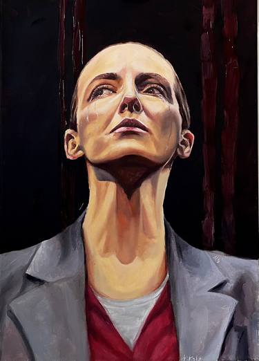 Original Portraiture Women Paintings by Nikola Sasal