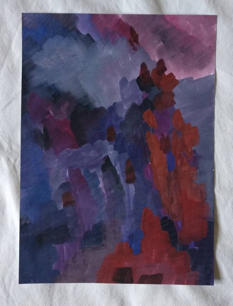 Original Abstract Painting by Noemi Admira Tiba