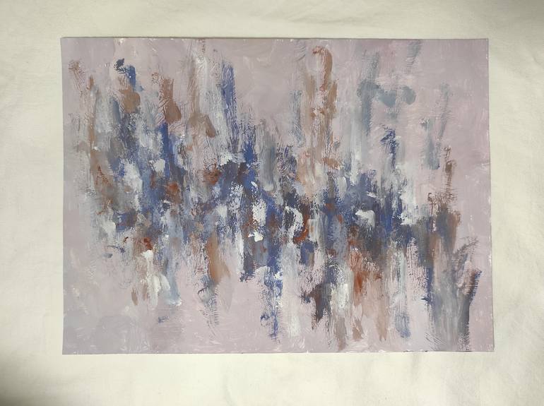 Original Abstract Expressionism Abstract Painting by Noemi Admira Tiba