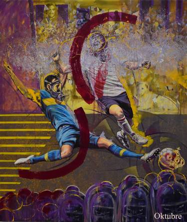 Print of Surrealism Sports Paintings by Fernando Rico