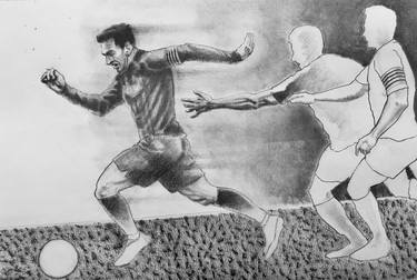 Original Sports Drawings by Fernando Rico