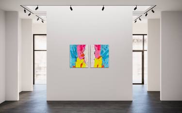 Original Abstract Paintings by Bahar Rose