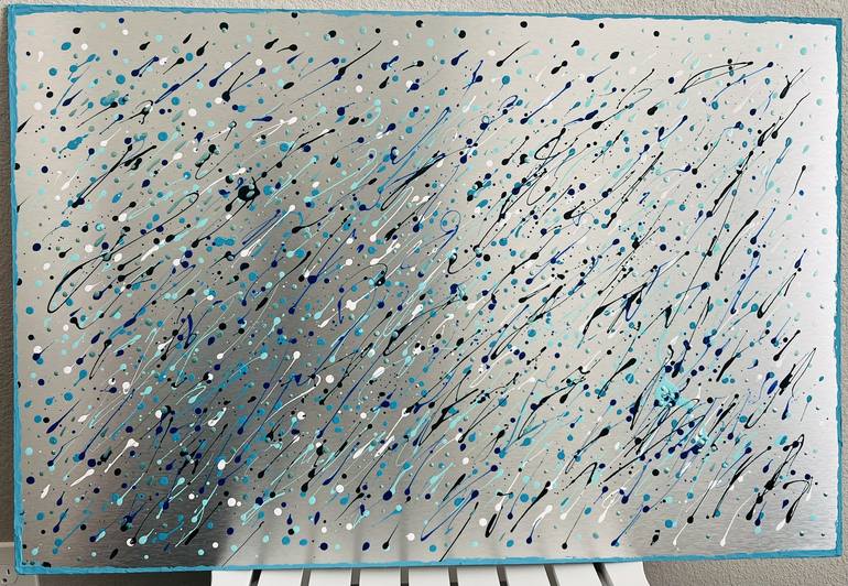Original Abstract Painting by Bahar Rose
