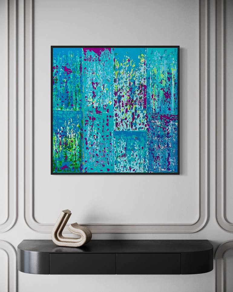 Original Painterly Abstraction Abstract Painting by Bahar Rose