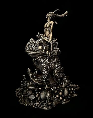 Original Fantasy Sculpture by Michael Angell