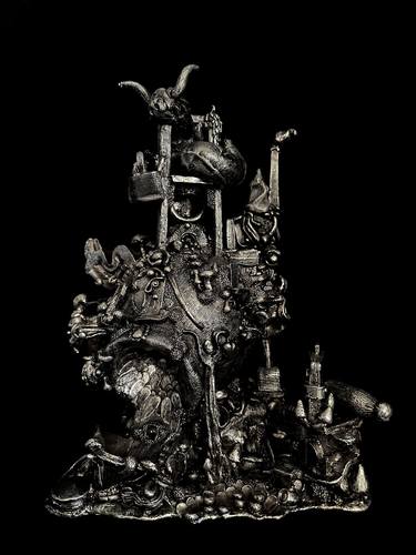 Print of Fantasy Sculpture by Michael Angell