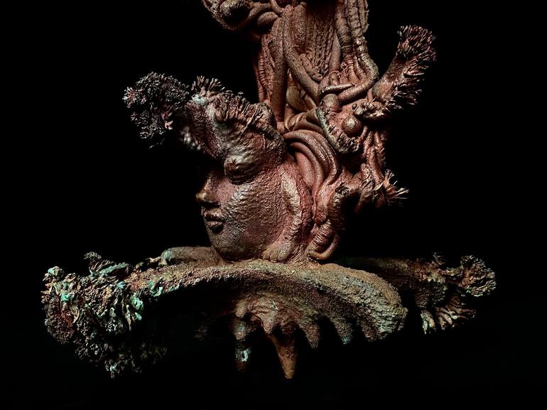 Original Conceptual Classical Mythology Sculpture by Michael Angell