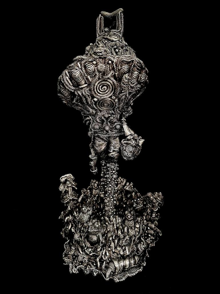 Original Conceptual Fantasy Sculpture by Michael Angell