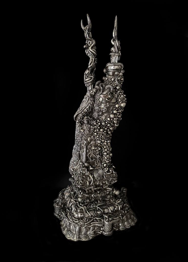 Original Abstract Classical Mythology Sculpture by Michael Angell