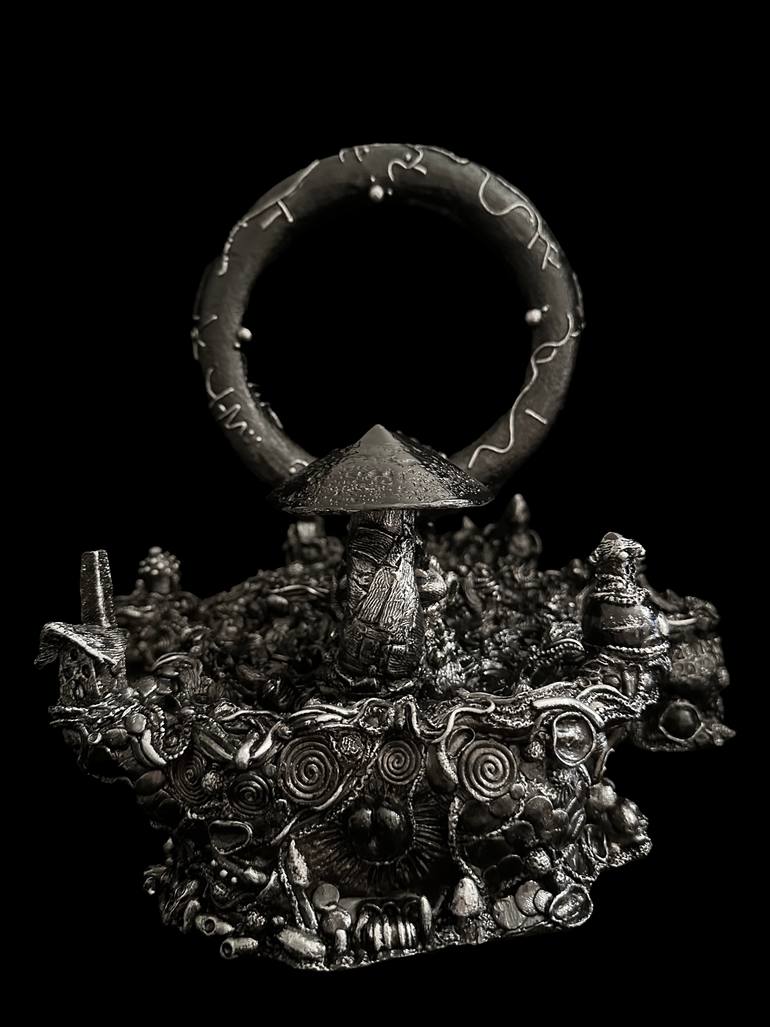 Original Conceptual Fantasy Sculpture by Michael Angell