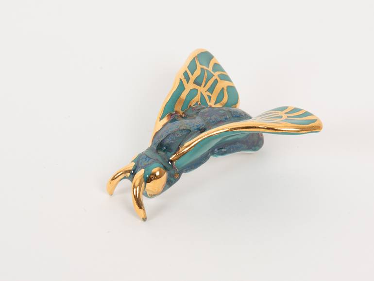 Original Abstract Expressionism Animal Sculpture by Silviya Saikali