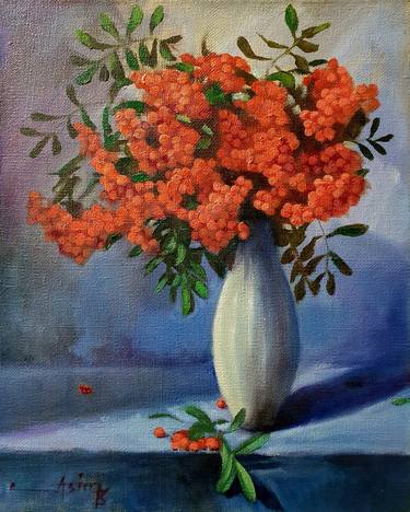 Original Realism Still Life Mixed Media by Asim Bayramov