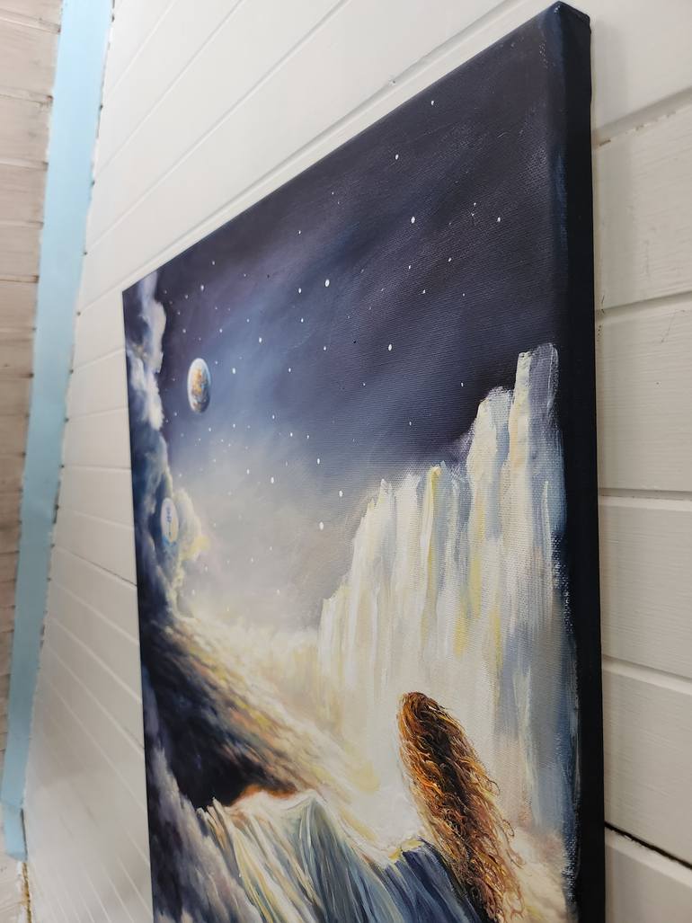 Original Impressionism Fantasy Painting by Boris Kos