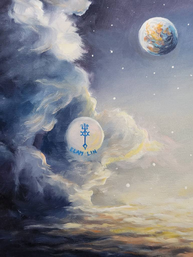 Original Impressionism Fantasy Painting by Boris Kos