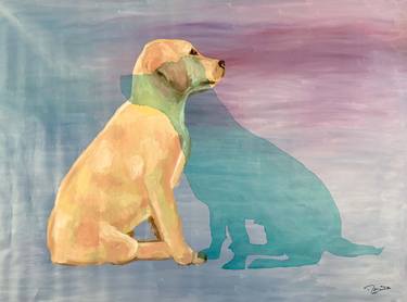 Original Dogs Paintings by Moises Issi