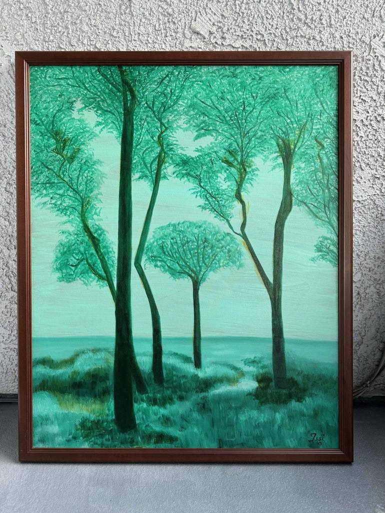 Original Landscape Painting by Moises Issi