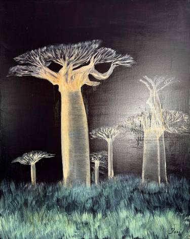 Original Realism Landscape Painting by Moises Issi