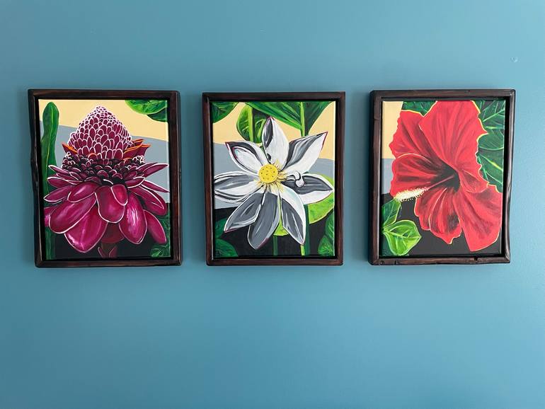 Original Realism Floral Painting by Brian Shively
