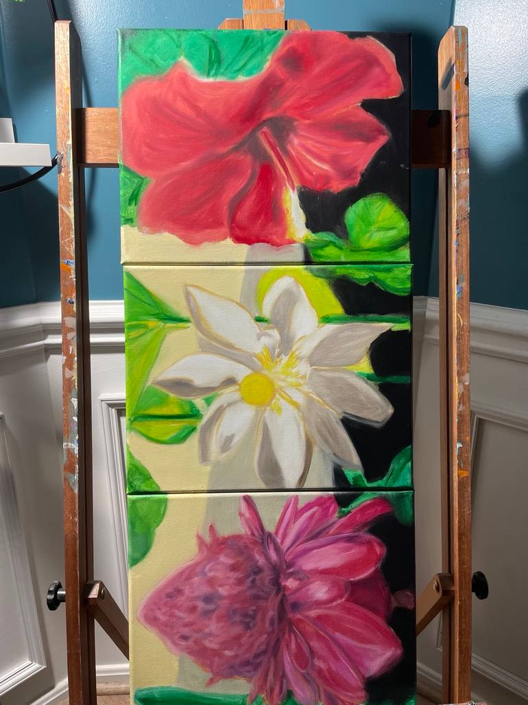 Original Realism Floral Painting by Brian Shively