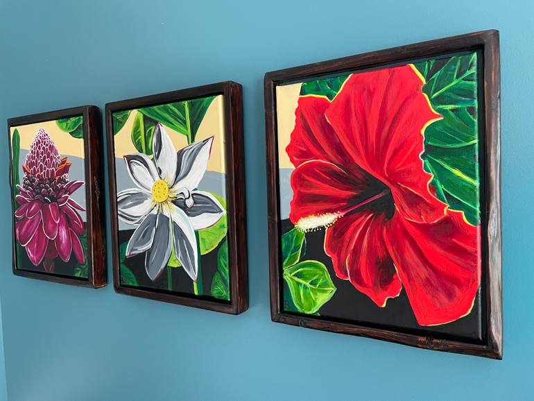 Original Realism Floral Painting by Brian Shively