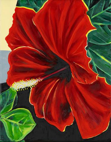 Print of Realism Floral Paintings by Brian Shively