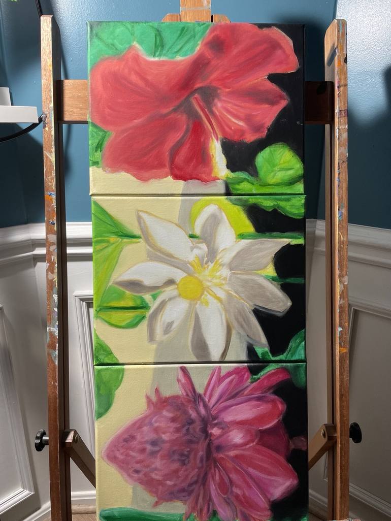 Original Realism Floral Painting by Brian Shively