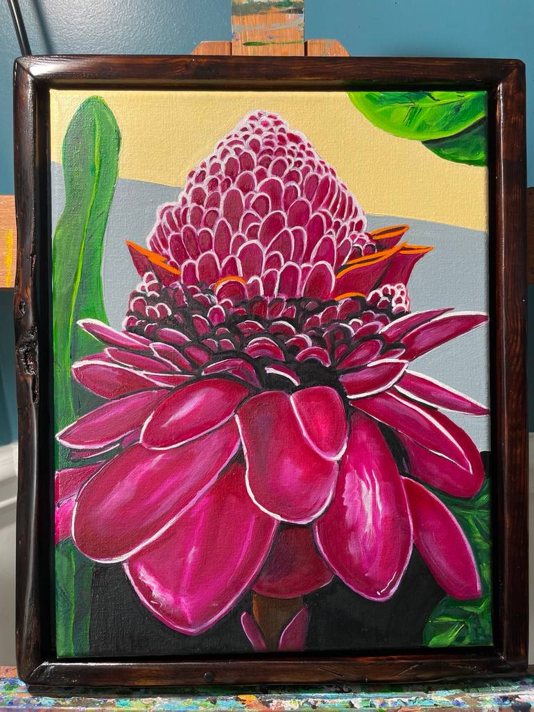 Original Realism Floral Painting by Brian Shively