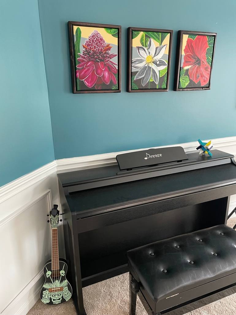 Original Realism Floral Painting by Brian Shively