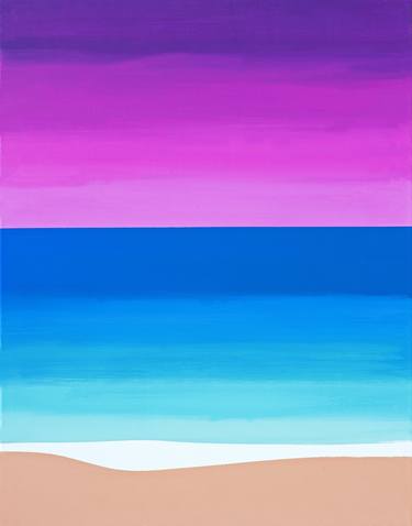 Print of Abstract Seascape Paintings by Derek Harris