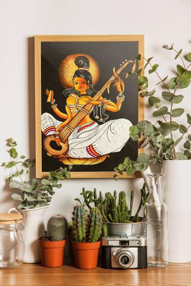 Print of Religion Paintings by Geethma Thalangama