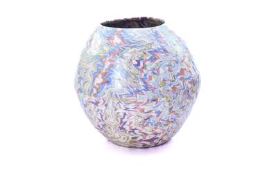 Porcelain Moon Jar - Fragmented Pastels thumb