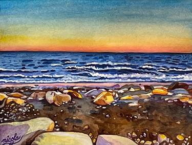Original Beach Paintings by Nicola Cunneen
